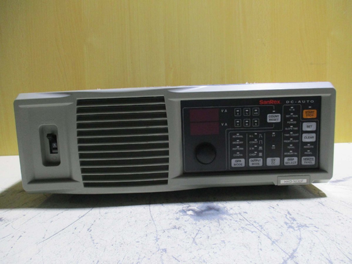 SANSHA ELECTRIC HKD-3030F Power Supply 30V 30A for Metal Surface Treatment [o1115541677]