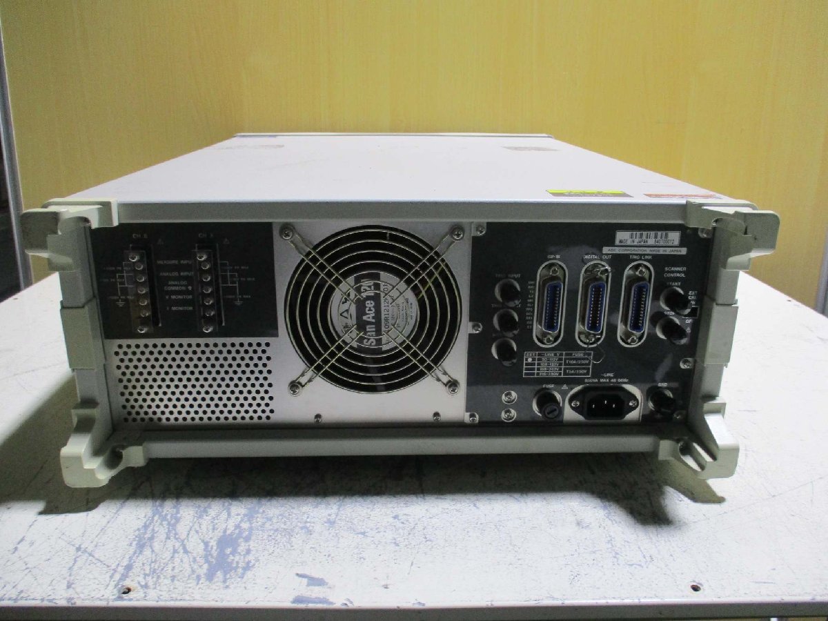 ADCMT 6246 2 CHANNEL VOLTAGE CURRENT SOURCE MONITOR DC GENERATOR [n1115539086]
