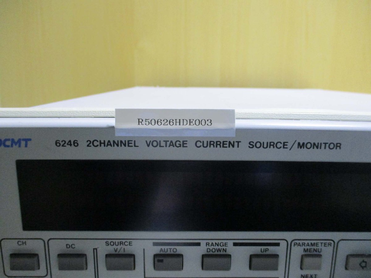 ADCMT 6246 Voltage Current Source Monitor DC Generator [n1115539191]