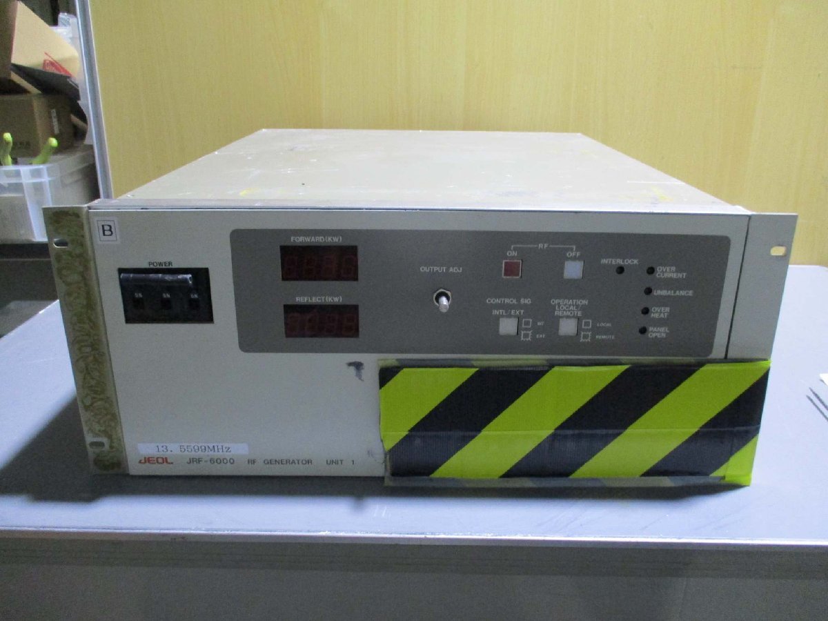 JEOL JRF-6000 RF Generator 200V 33A [f1115537084]