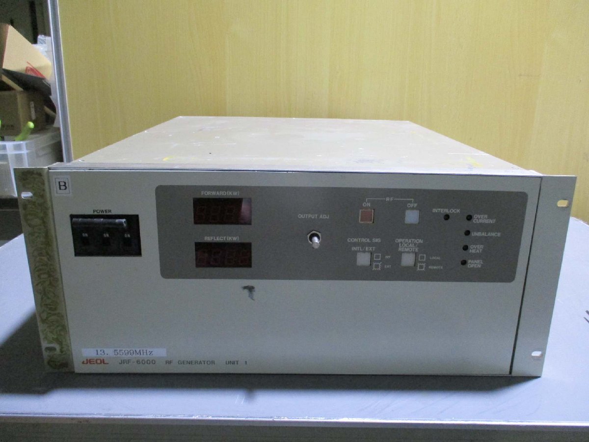 JEOL JRF-6000 RF Generator 200V 33A [f1115537084]