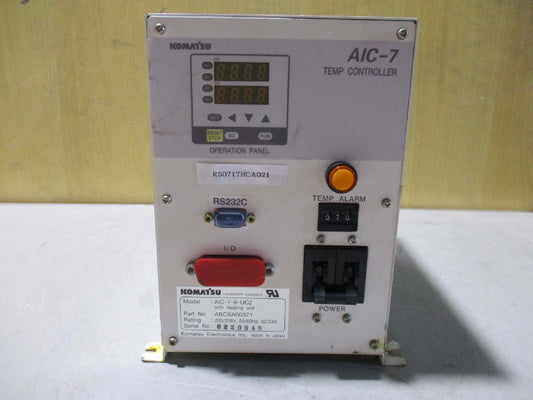 KOMATSU AIC-7-6-UC2 Laboratory Equipment 200 280V 32 33A [g1115544437]