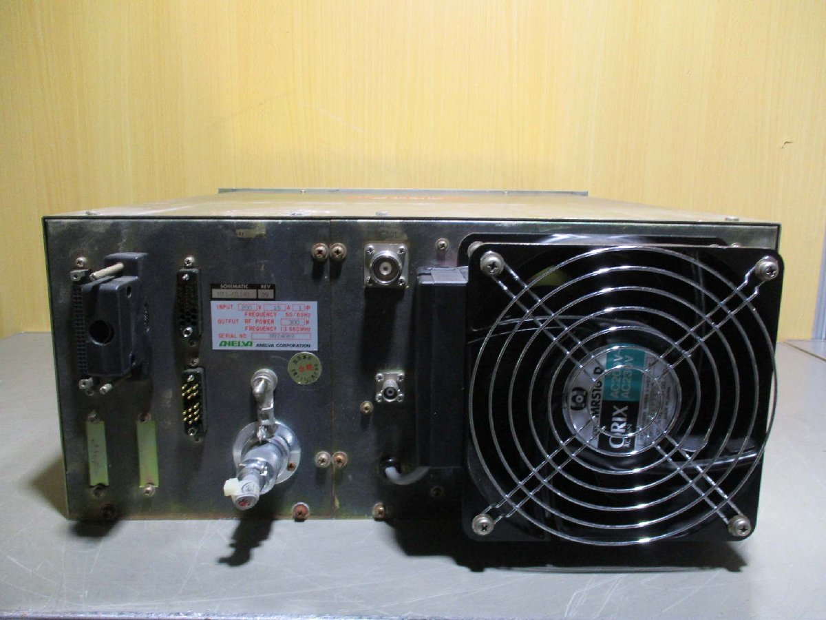 ANELVA PRF-035B Power Supply 200V 15A 300W 13.560MHz [r1115528489]