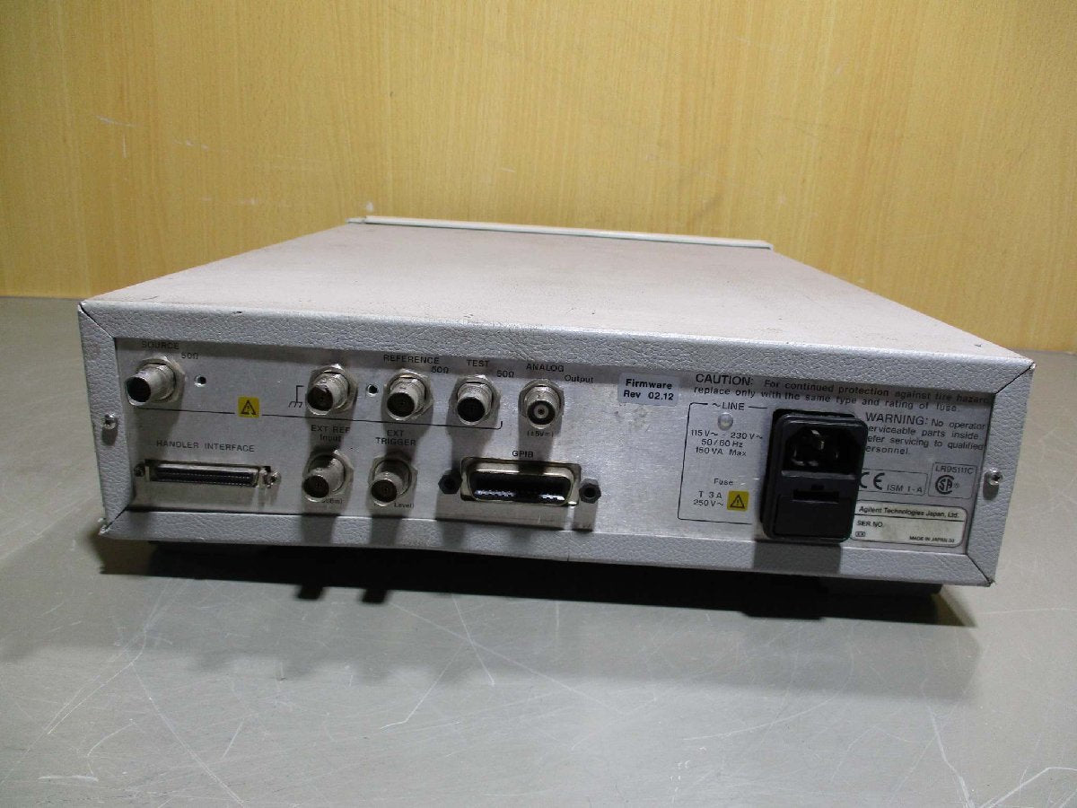 HP E4916A Crystal Impedance LCR Meter Measurement Frequency 1MHz to 180MHz [t1115546900]
