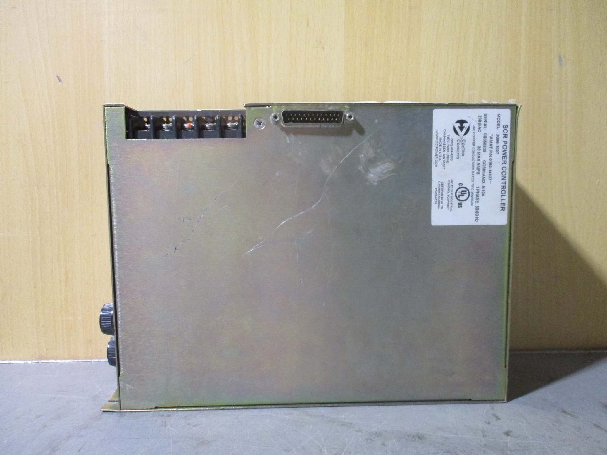 SCR POWER CONTROL CONCEPTS 3096-1007 Power Supply 208 VAC 50/60 HZ [l1115557157]