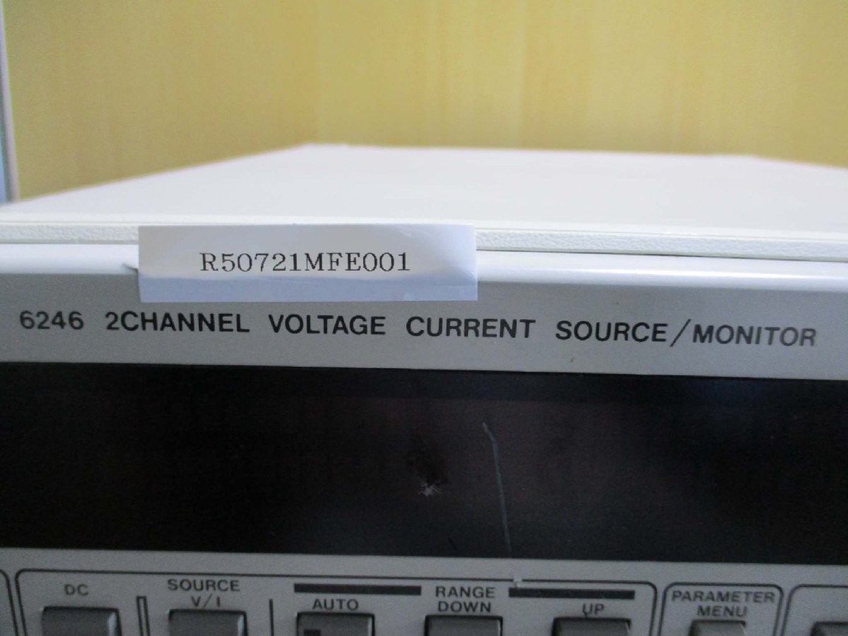 ADCMT 6246 2 Channel Voltage Current Source Monitor DC Voltage Current Generator [o1115544269]