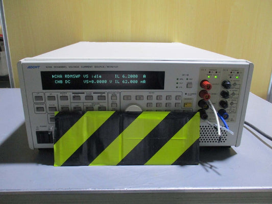 ADCMT 6246 2CHANNEL VOLTAGE CURRENT SOURCE MONITOR DC VOLTAGE CURRENT GENERATOR [c1115547751]