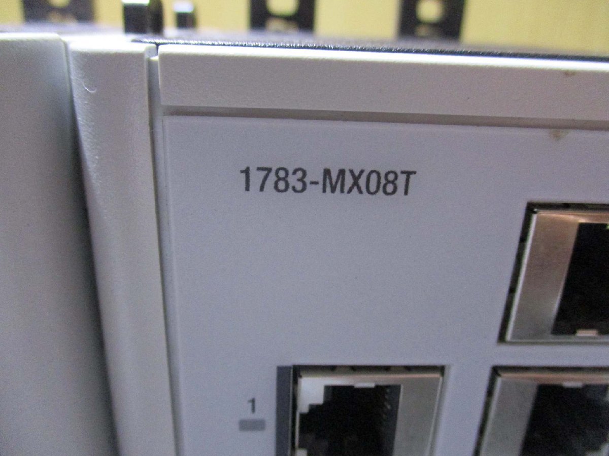 Allen Bradley Stratix 8000 Managed Switch 1783-MX08T Series A PLC Module R50918BXD015 [1115551417]