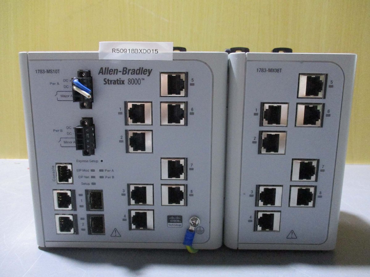 Allen Bradley Stratix 8000 Managed Switch 1783-MX08T Series A PLC Module [1115551417]