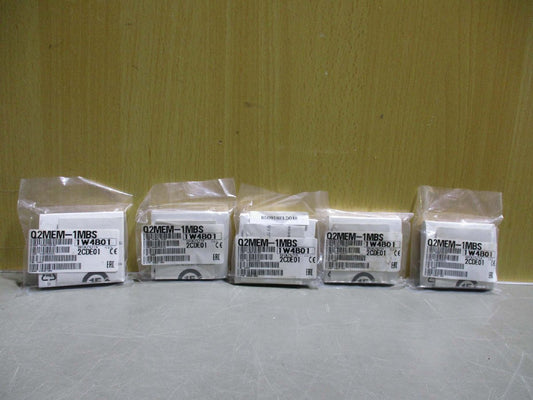 MITSUBISHI Q2MEM-1MBS SRAM CARD 5 Pieces [l1115554892]