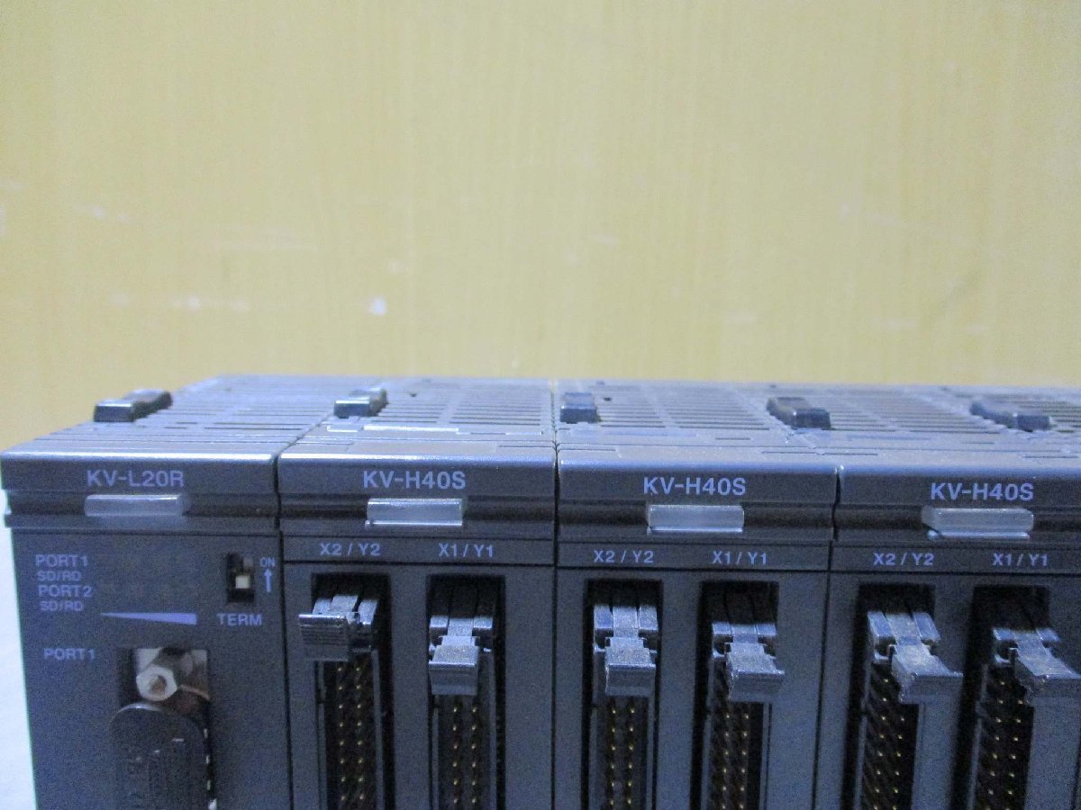 Keyence KV-L20R KV-H40S KV-C64XB KV-C64TA KV-C32TA KV-EB1S PLC Control Units [b1115782098]