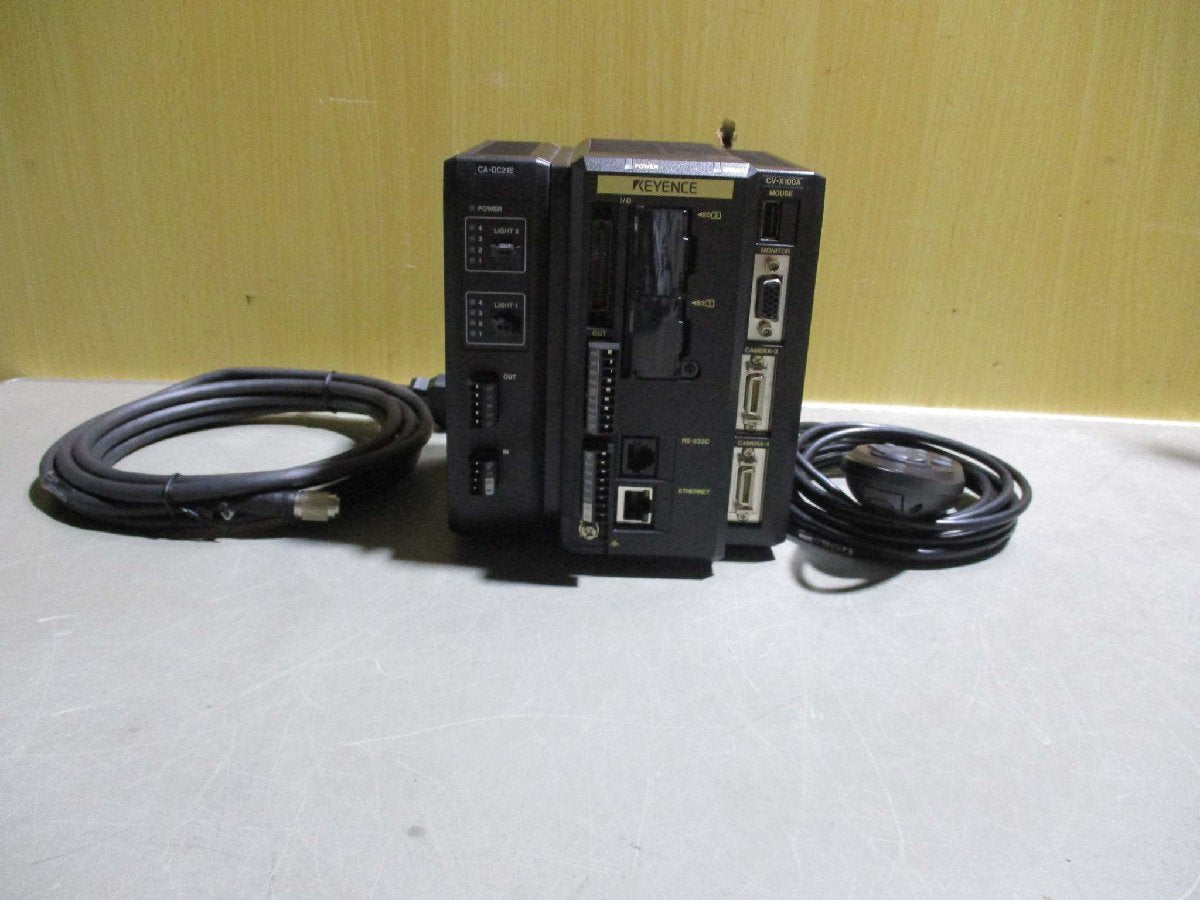KEYENCE CV-X100A Image Processing System Set [s1116076758]