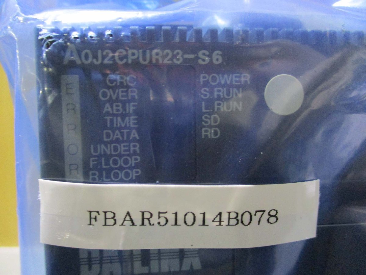 MITSUBISHI A0J2CPUR23-S6 CONTROLLER [t1116522482]