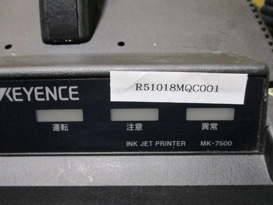 KEYENCE MK-7500 Ink Jet Printer [n1116612561]