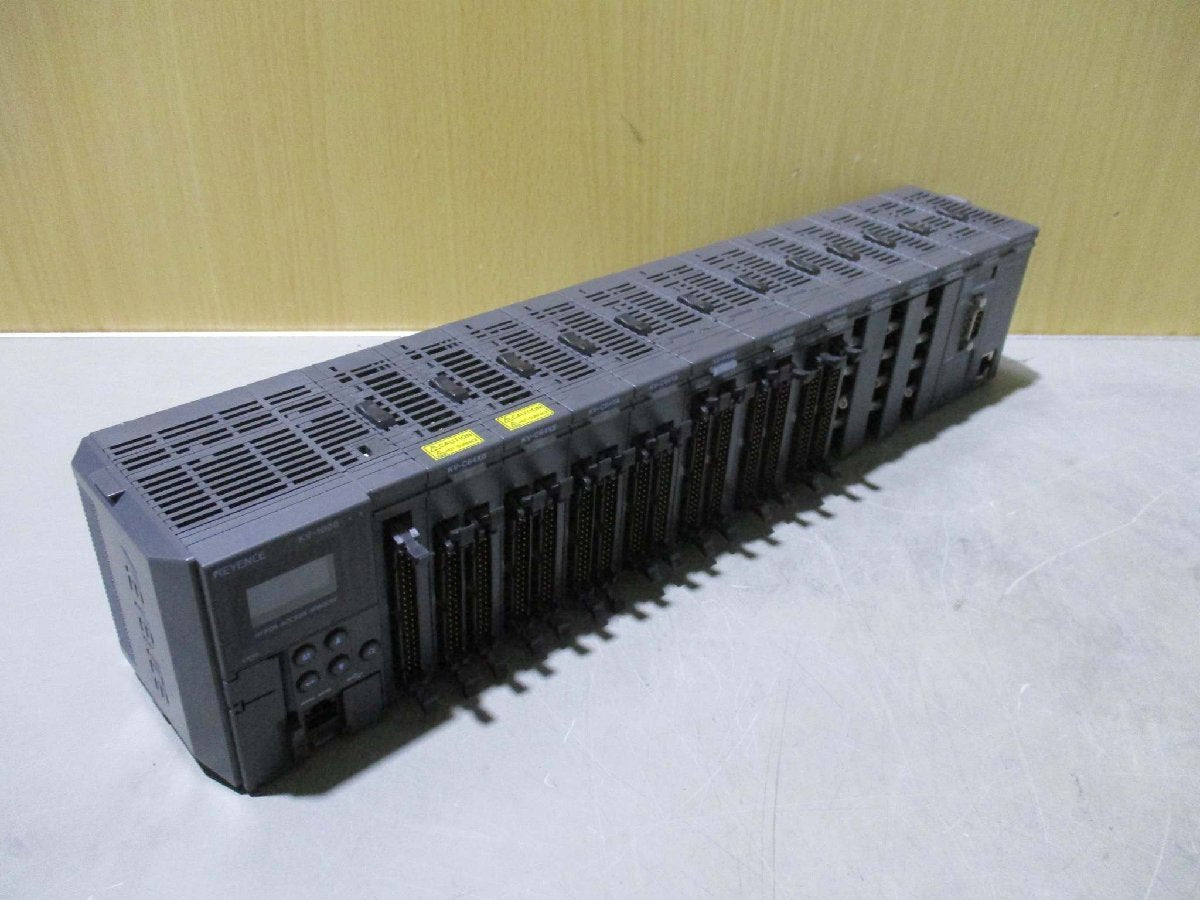 KEYENCE KV-1000 PLC with KV-C64XB*2 KV-C64TA*2 KV-H40S*3 KV-AD40*3 KV-L20R KV-LE21V [m1116862541]