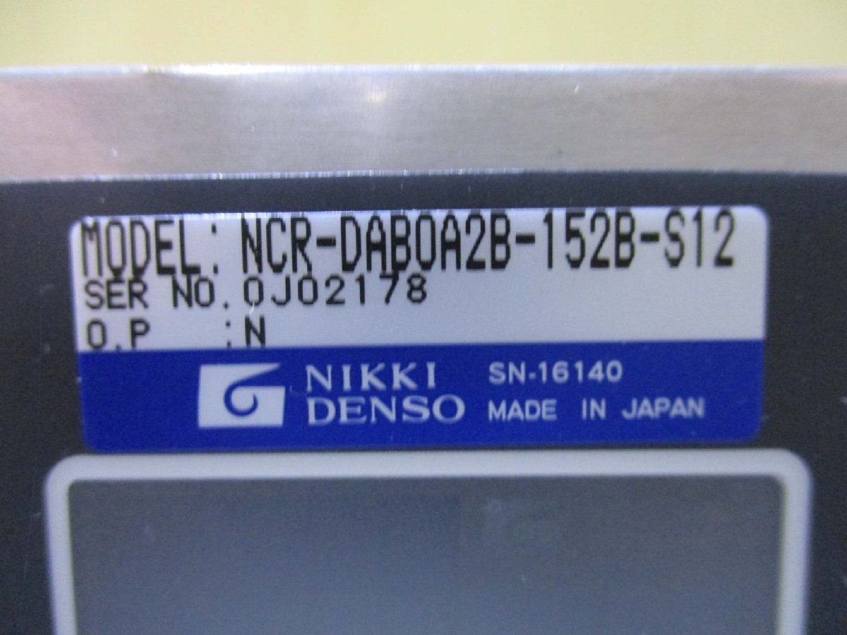 Nikki DENSO NCR-DAB0A2B-152B-S12 [e1116875826]