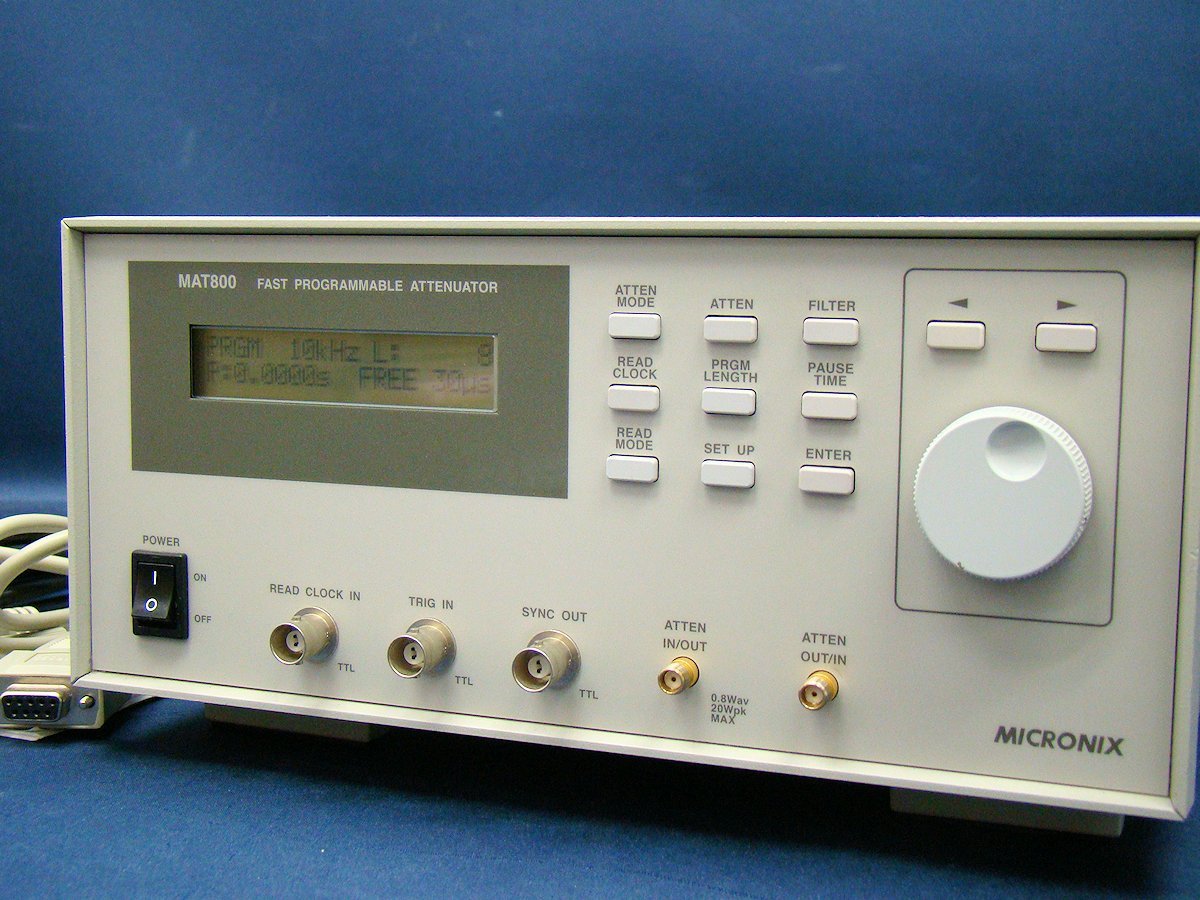 Micronix MAT800C High Speed Programmable Attenuator 4.5-13.5GHz [q1117614602]