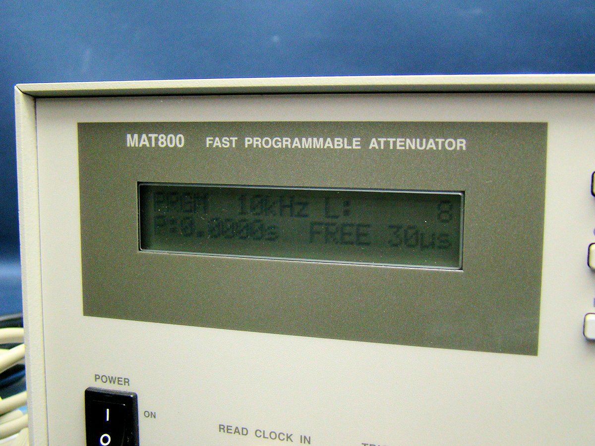 Micronix MAT800C High Speed Programmable Attenuator 4.5-13.5GHz [q1117614602]