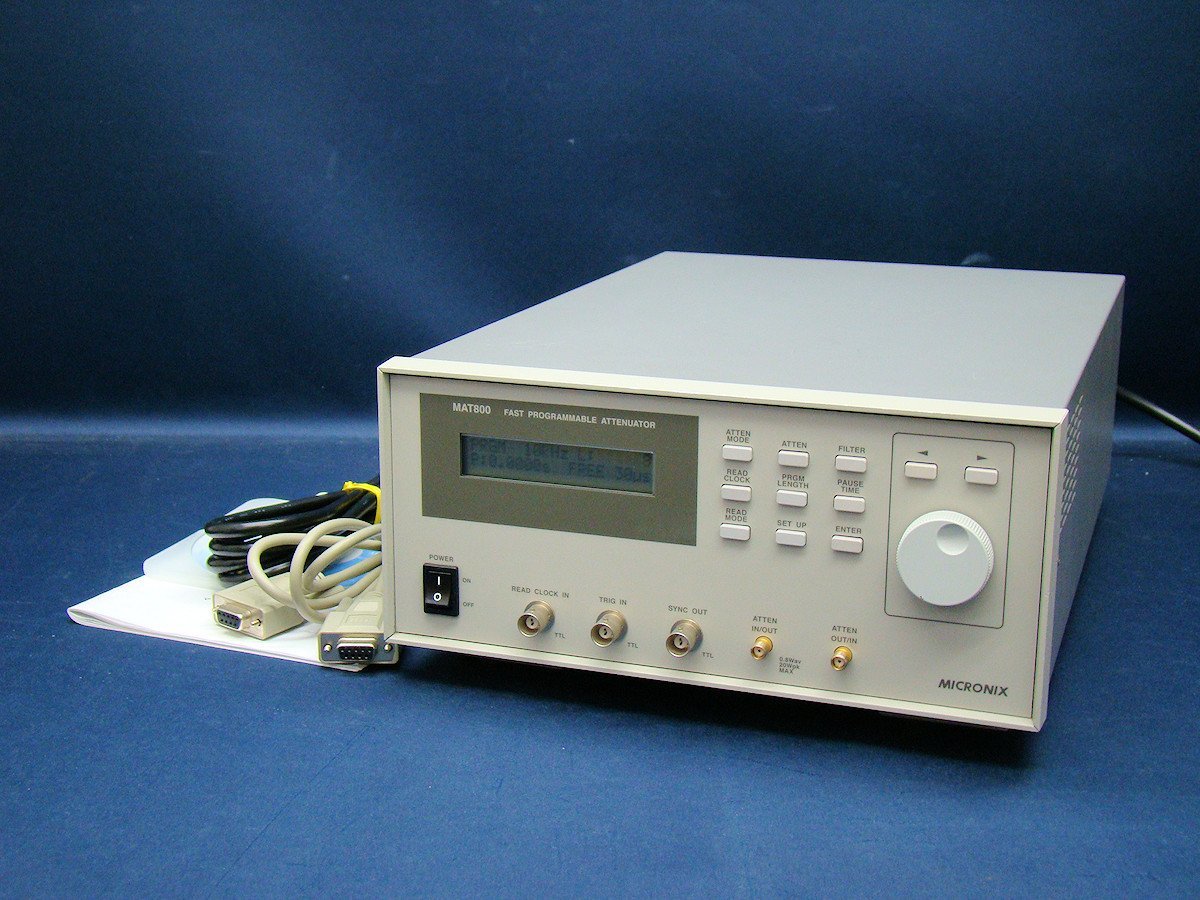 Micronix MAT800C High Speed Programmable Attenuator 4.5-13.5GHz [q1117614602]