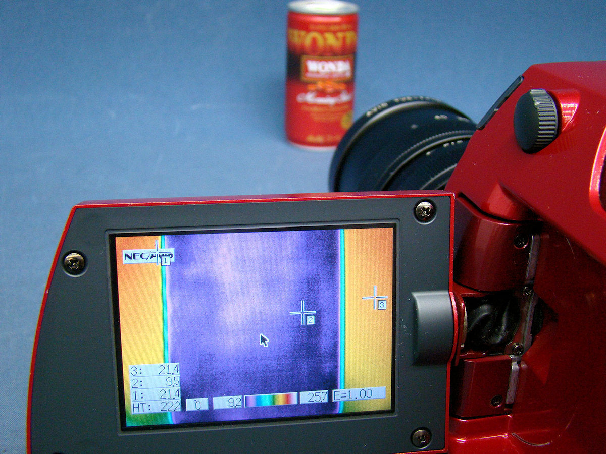 NEC Avio TVS-500EXZ Infrared Thermography Camera 4x Optical Zoom [s1118092100]