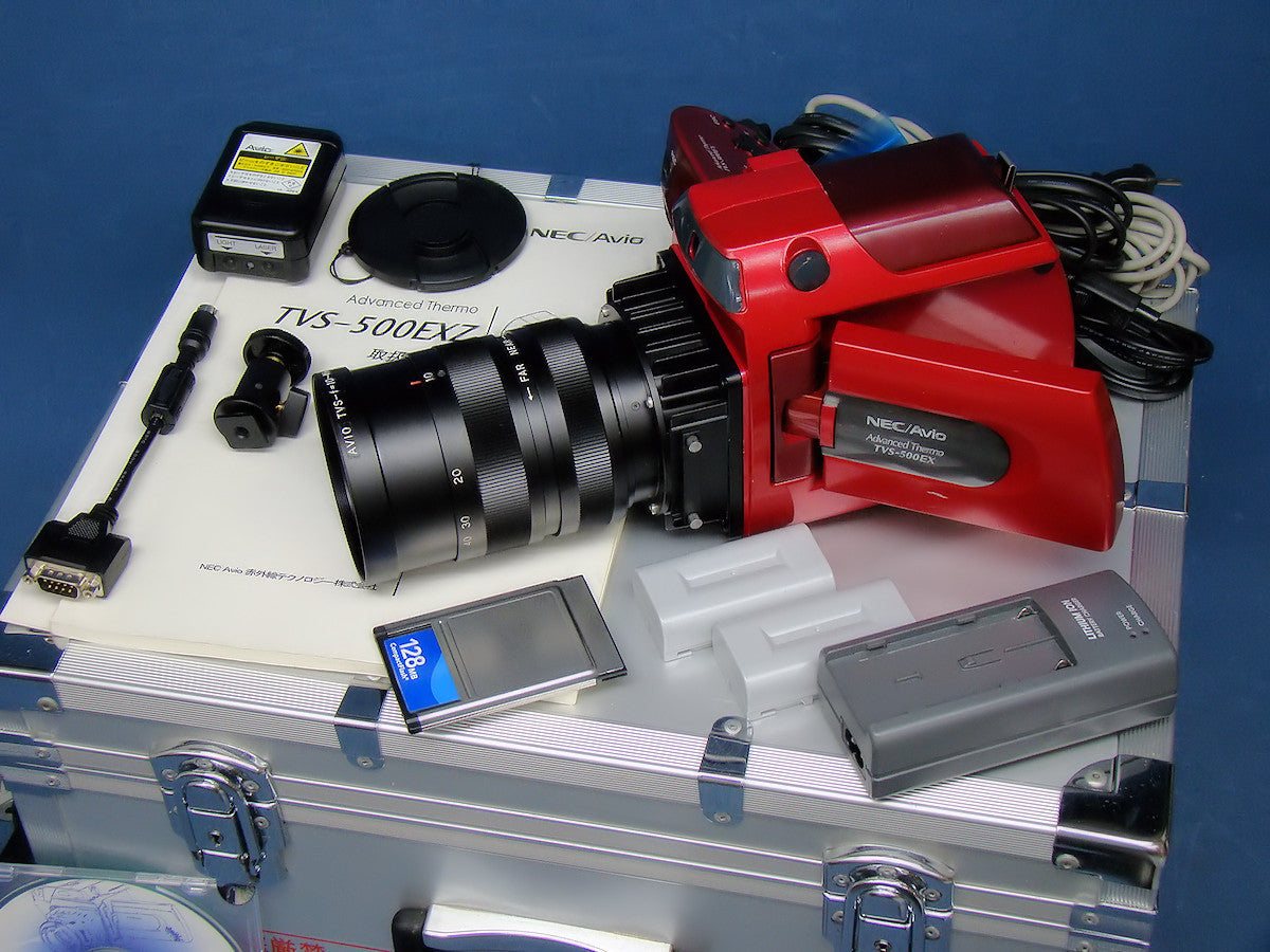 NEC Avio TVS-500EXZ Infrared Thermography Camera 4x Optical Zoom [s1118092100]