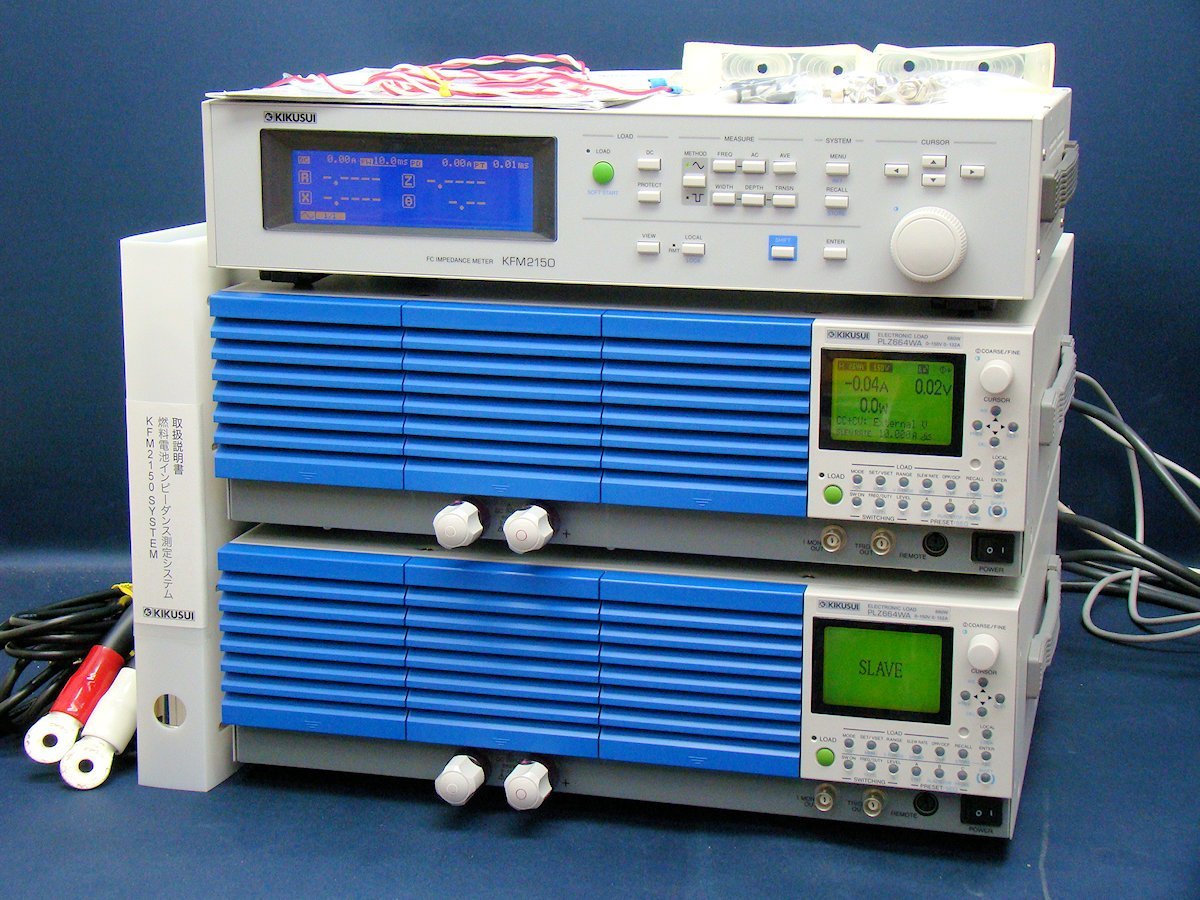 Kikusui KFM2150 Fuel Cell Impedance Meter System PLZ664WA Load [c1118229344]