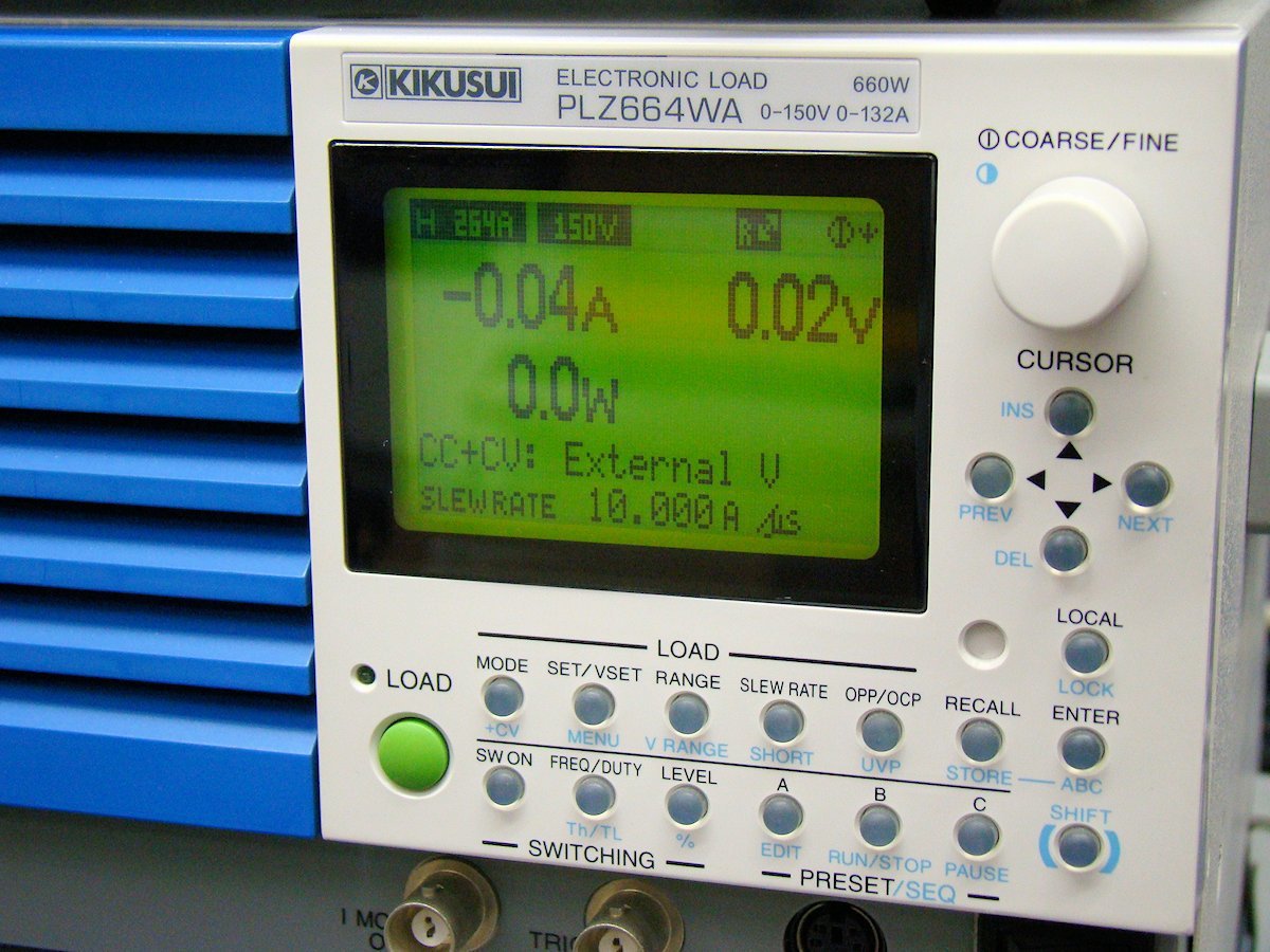 Kikusui KFM2150 Fuel Cell Impedance Meter System PLZ664WA Load [c1118229344]
