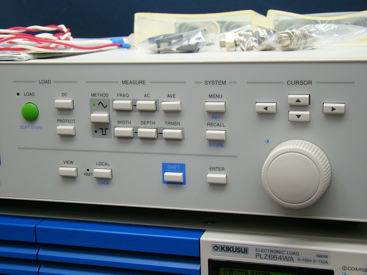 Kikusui KFM2150 Fuel Cell Impedance Meter System PLZ664WA Load [c1118229344]