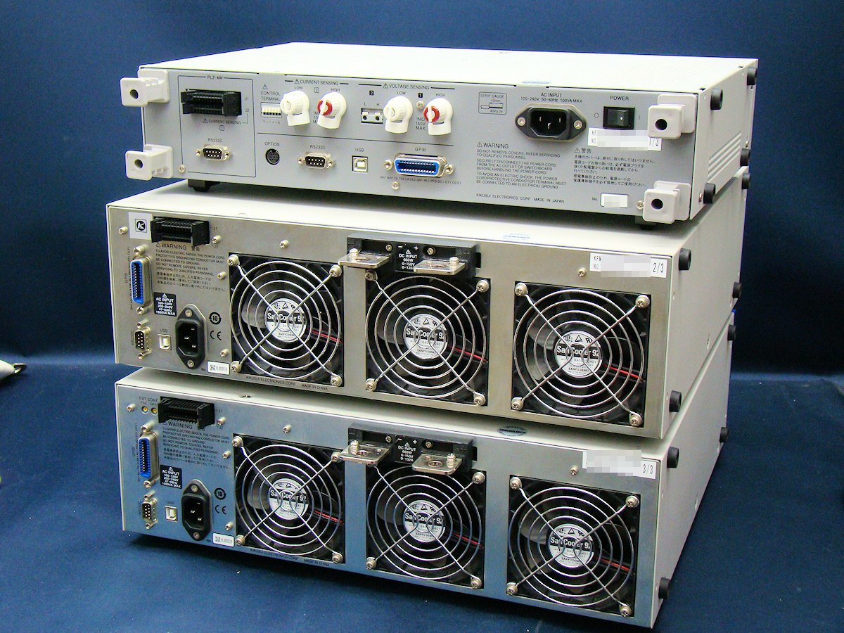 Kikusui KFM2150 Fuel Cell Impedance Meter System PLZ664WA Load [c1118229344]