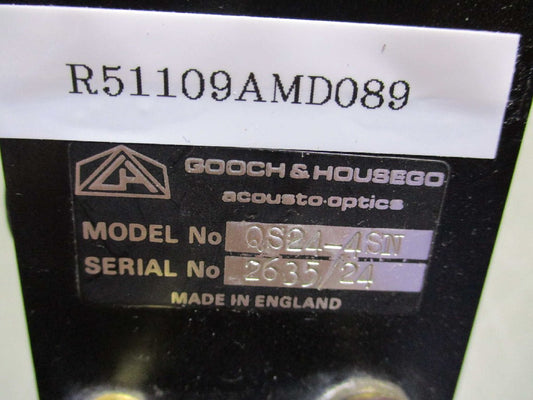 GOOCH & HOUSEGO QS24-4SN Fiber Optic Component [1118337401]