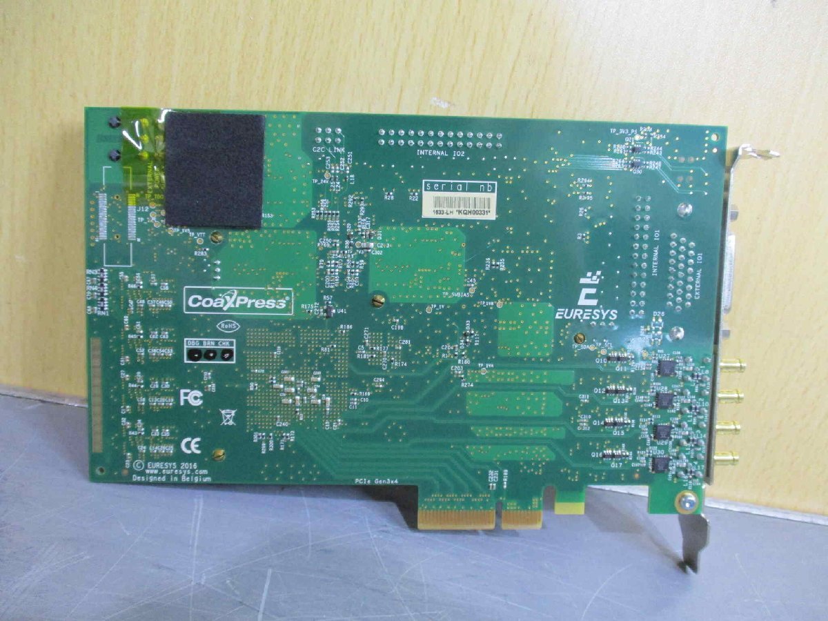 Euresys Coaxlink Quad 1633-LH PCIe 3.0 4-Connect CoaXPress Frame Grabber [p1118355159]