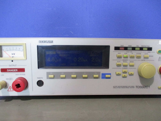 KIKUSUI TOS9201 AC/DC Insulation Resistance Tester 200-240V 47-63Hz [v1118525802]