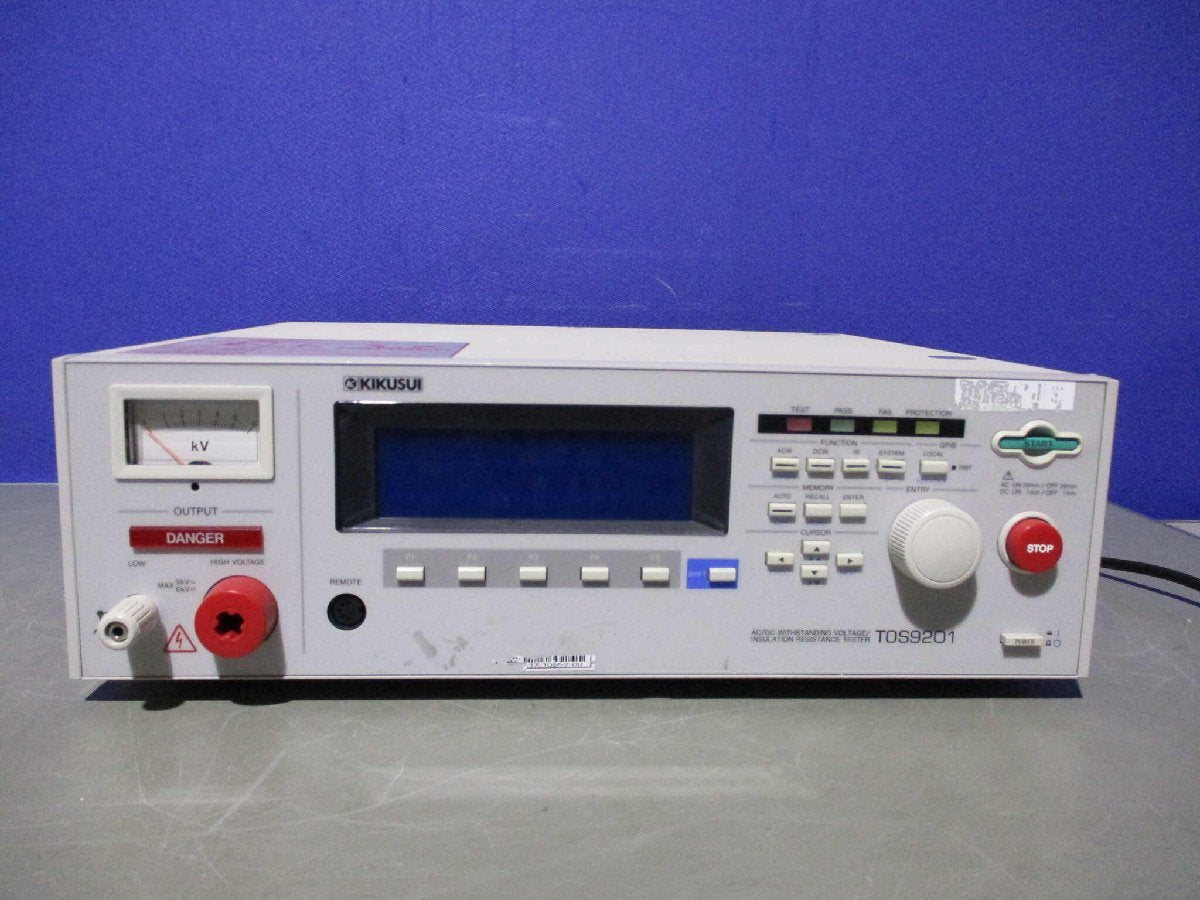 KIKUSUI TOS9201 Insulation Resistance Tester 200-240V 47-63Hz [r1118496375]