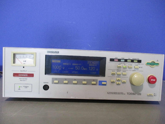 KIKUSUI TOS9213S DC Withstanding Voltage Insulation Resistance Tester 200-240V 47-63Hz [v1118518089]