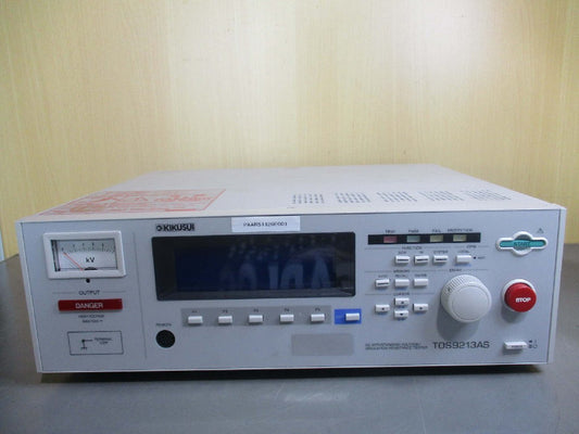 KIKUSUI TOS9213AS DC Withstanding Voltage Insulation Resistance Tester 200-240V 47-63Hz [1119177315]