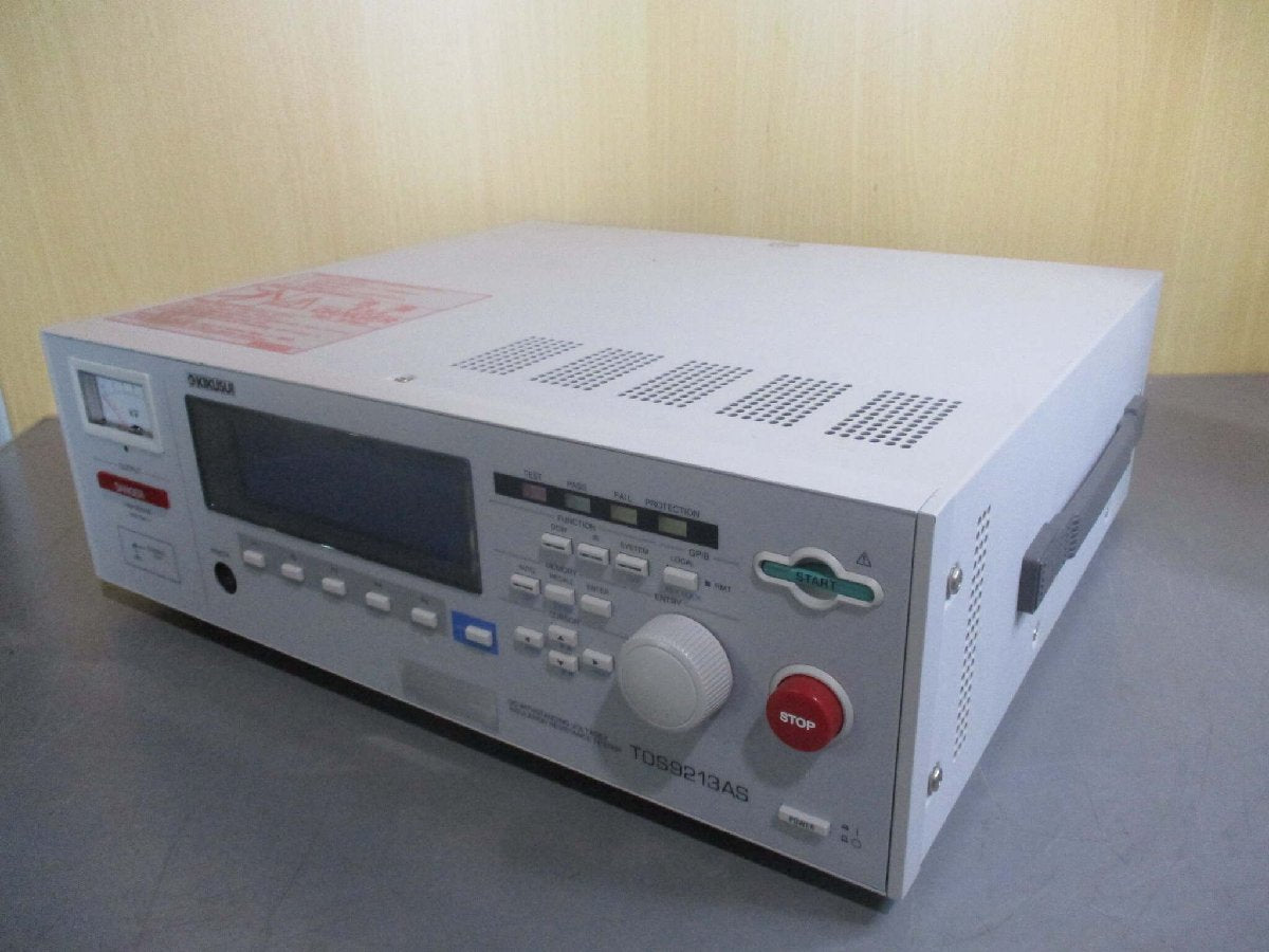 KIKUSUI TOS9213AS Insulation Resistance Tester 200-240V 47-63Hz [k1119177046]