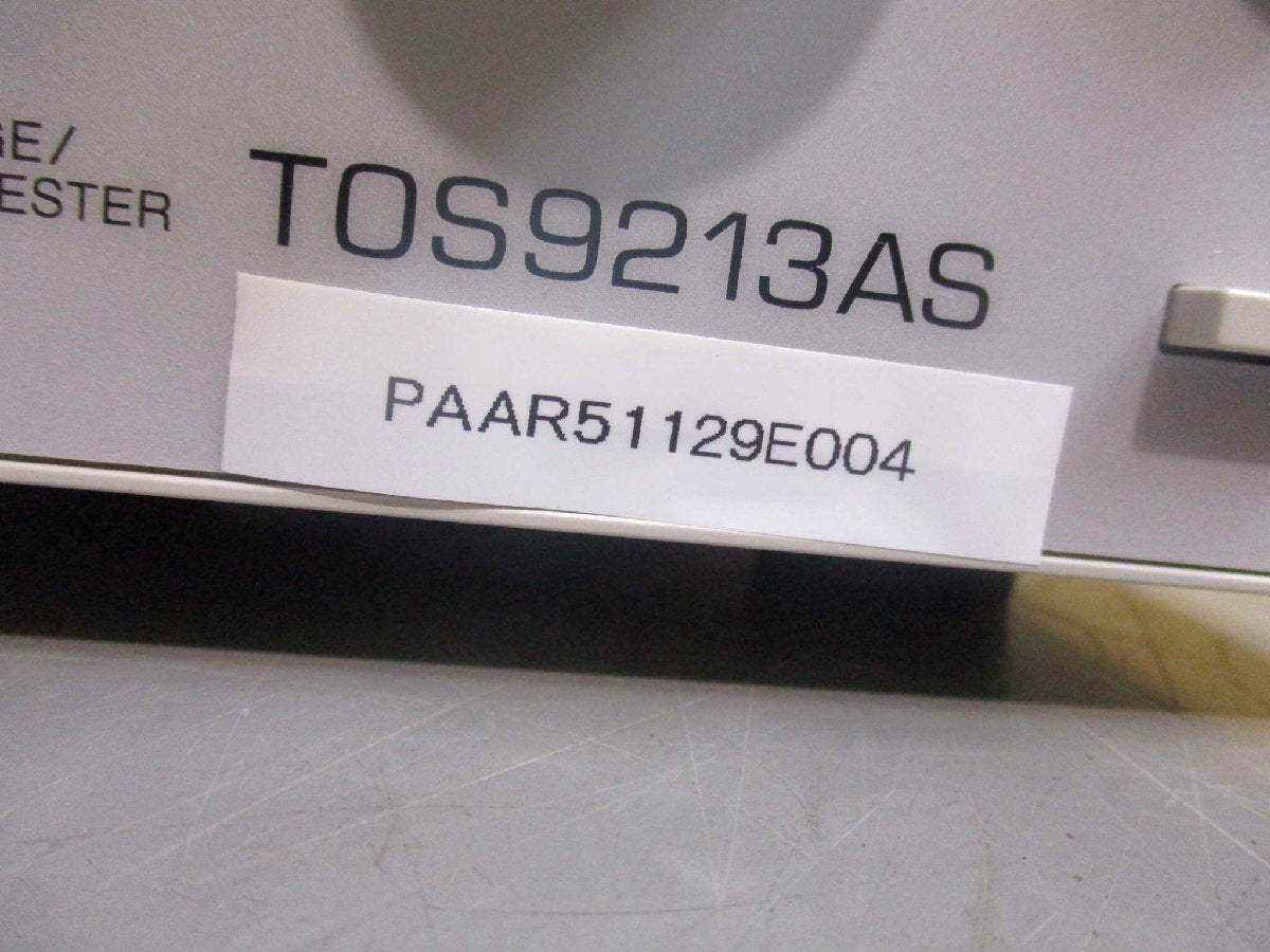 KIKUSUI TOS9213AS DC Withstanding Voltage Insulation Resistance Tester 200-240V 47-63Hz [u1119178888]
