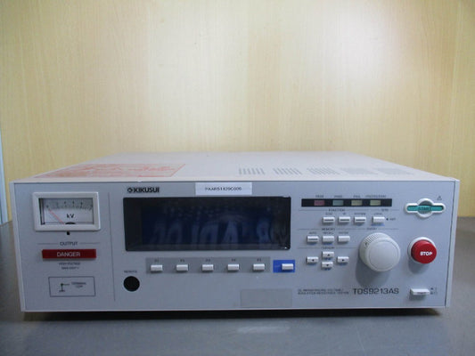 KIKUSUI TOS9213AS DC Withstanding Voltage Insulation Resistance Tester 200-240V 47-63Hz [k1119177046]