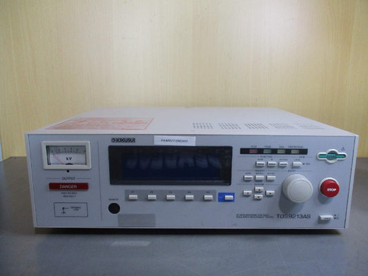 KIKUSUI TOS9213AS DC Withstanding Voltage Insulation Resistance Tester 200-240V 47-63Hz [p1119170695]