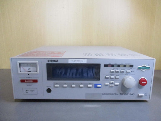 KIKUSUI TOS9213AS Insulation Resistance Tester 200-240V 47-63Hz [p1119170888]