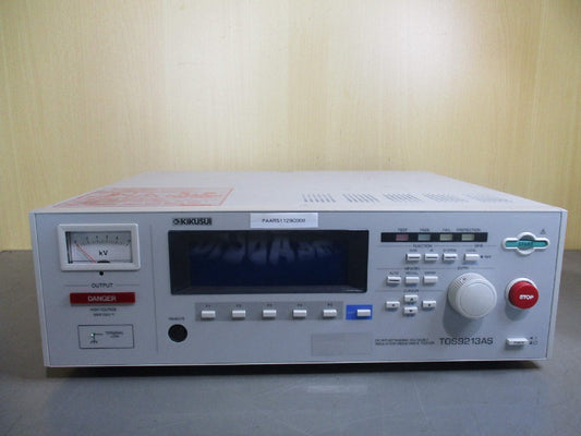 KIKUSUI TOS9213AS DC Insulation Resistance Tester 200-240V 47-63Hz [o1119177426]