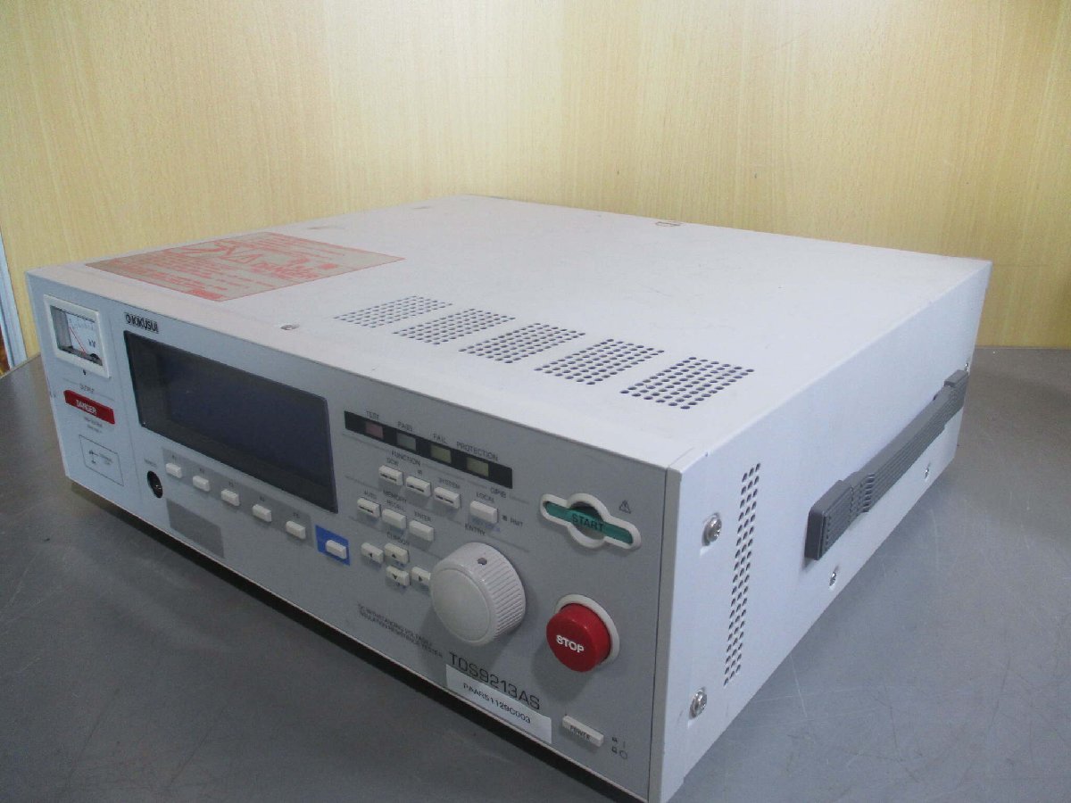 KIKUSUI TOS9213AS DC Withstanding Voltage Insulation Resistance Tester [k1119177384]
