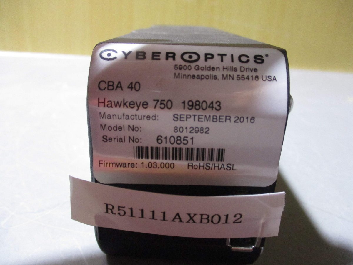 CYBEROPTICS CBA40 Industrial Camera [d1119453513]