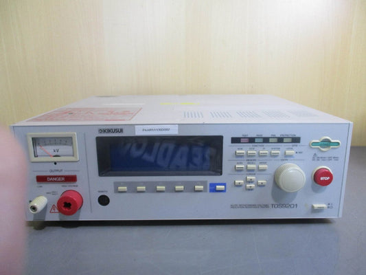 KIKUSUI TOS9201 Insulation Resistance Tester 200-240V 47-63Hz [p1120010163]