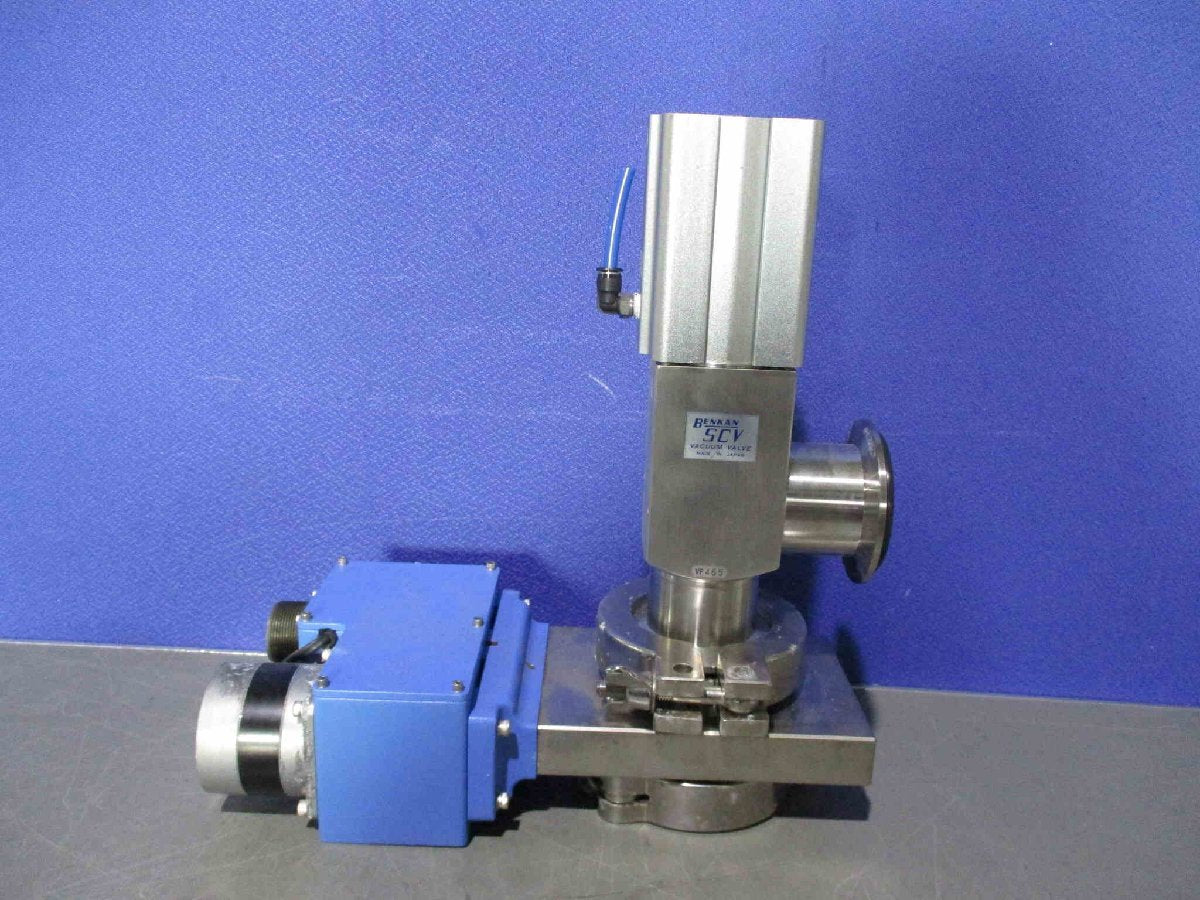 BENKAN SCV Vacuum Valve + Millipore MDVX-018 Valve + ORIENTAL MOTOR VEXTA 2-Phase Motor MALR51212C003 [n1120819865]