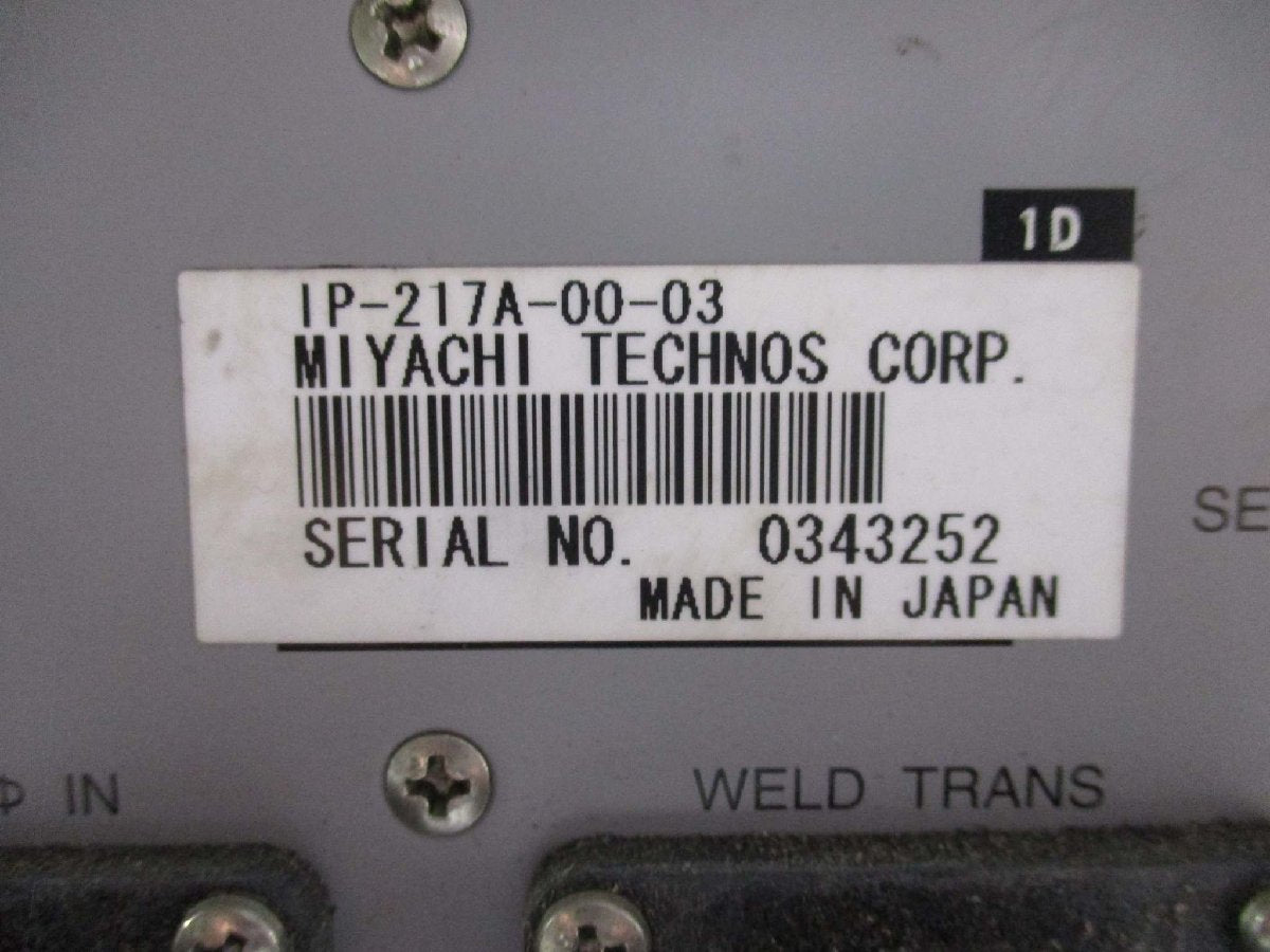 MIYACHI IP-217A Welding Power Supply [f1121290755]