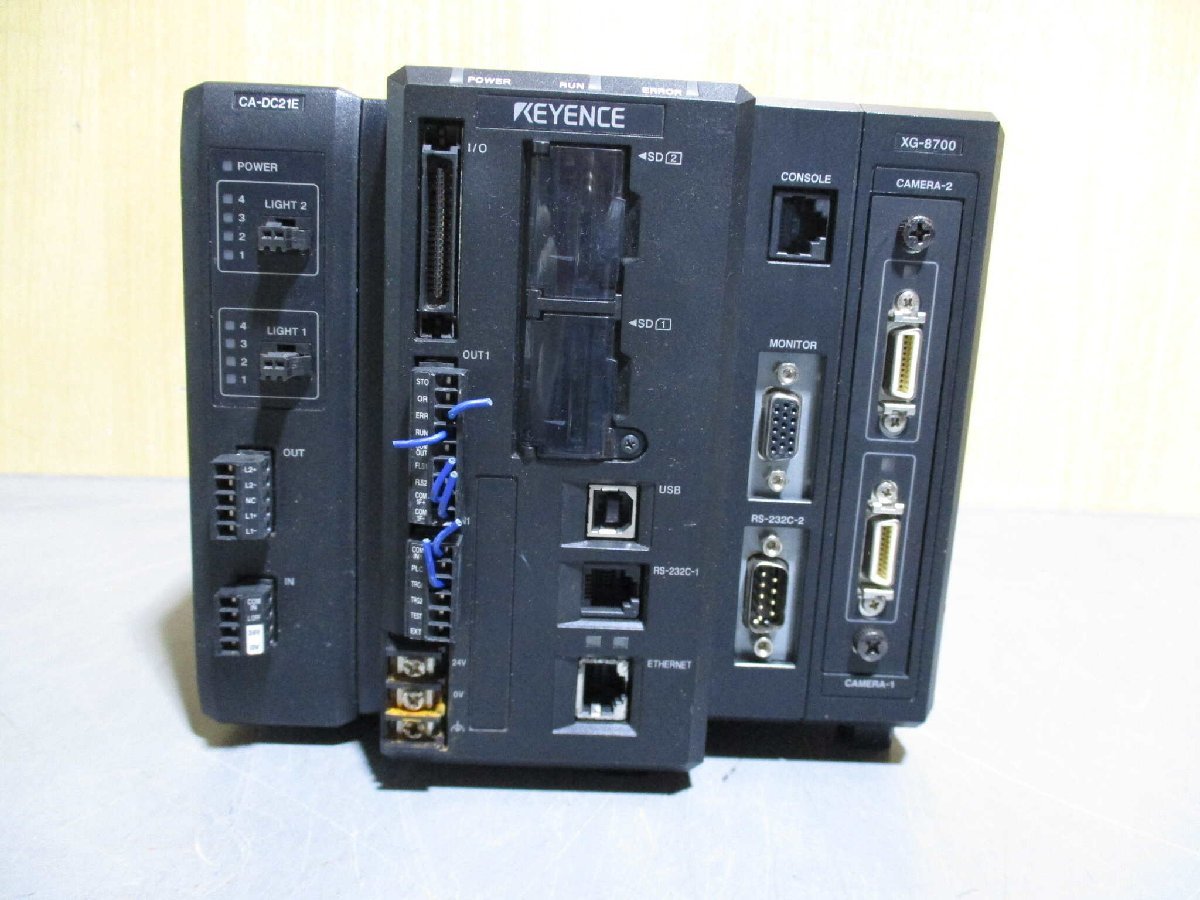 KEYENCE XG-8700 Ultra-high-speed Multi-Camera Image Processing System Controller [k1121612795]