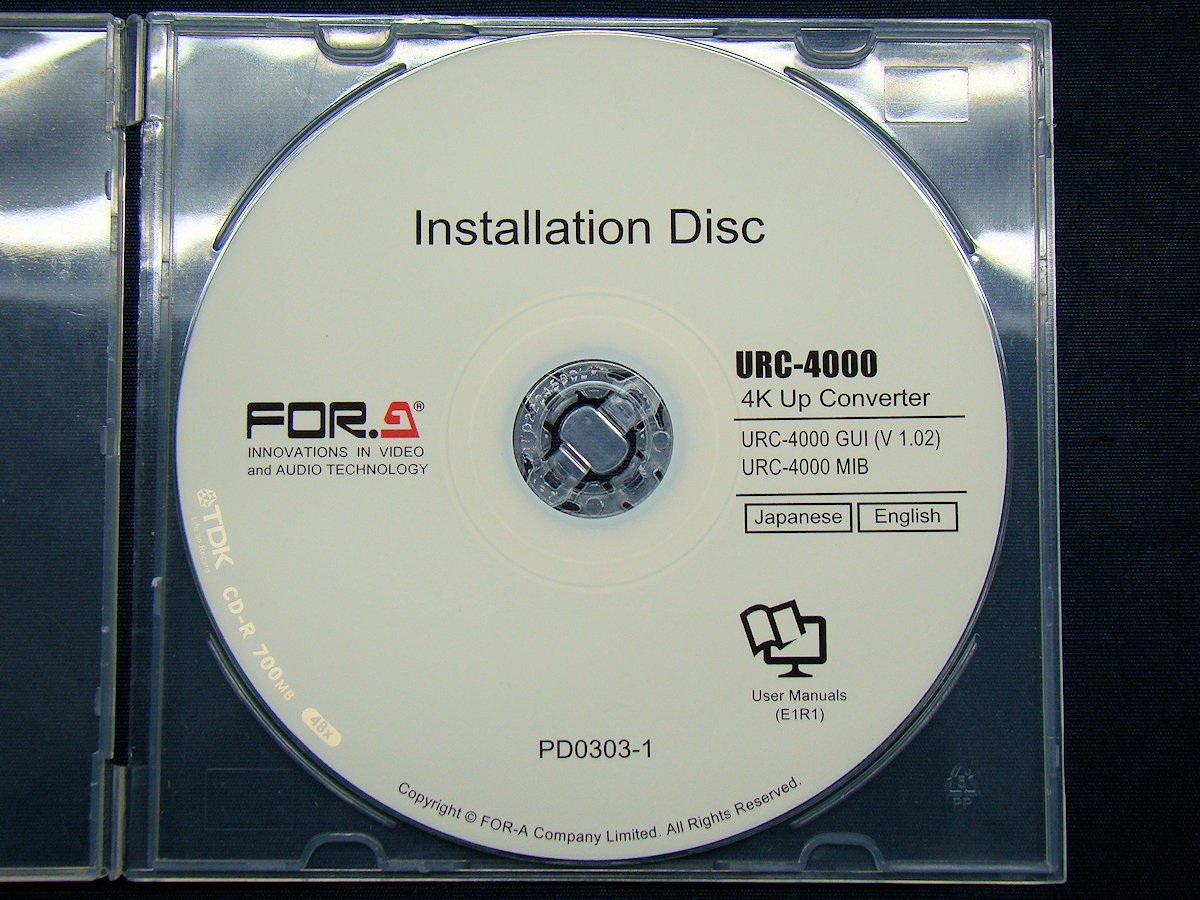FOR-A URC-4000 Super Resolution 4K Up Converter [q1121663071]