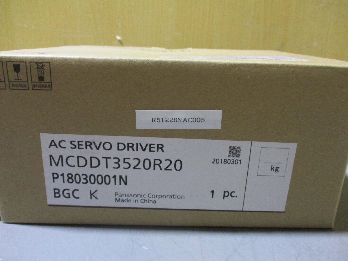 Panasonic MCDDT3520R20 MINAS A4 Servo Driver [v1122178925]