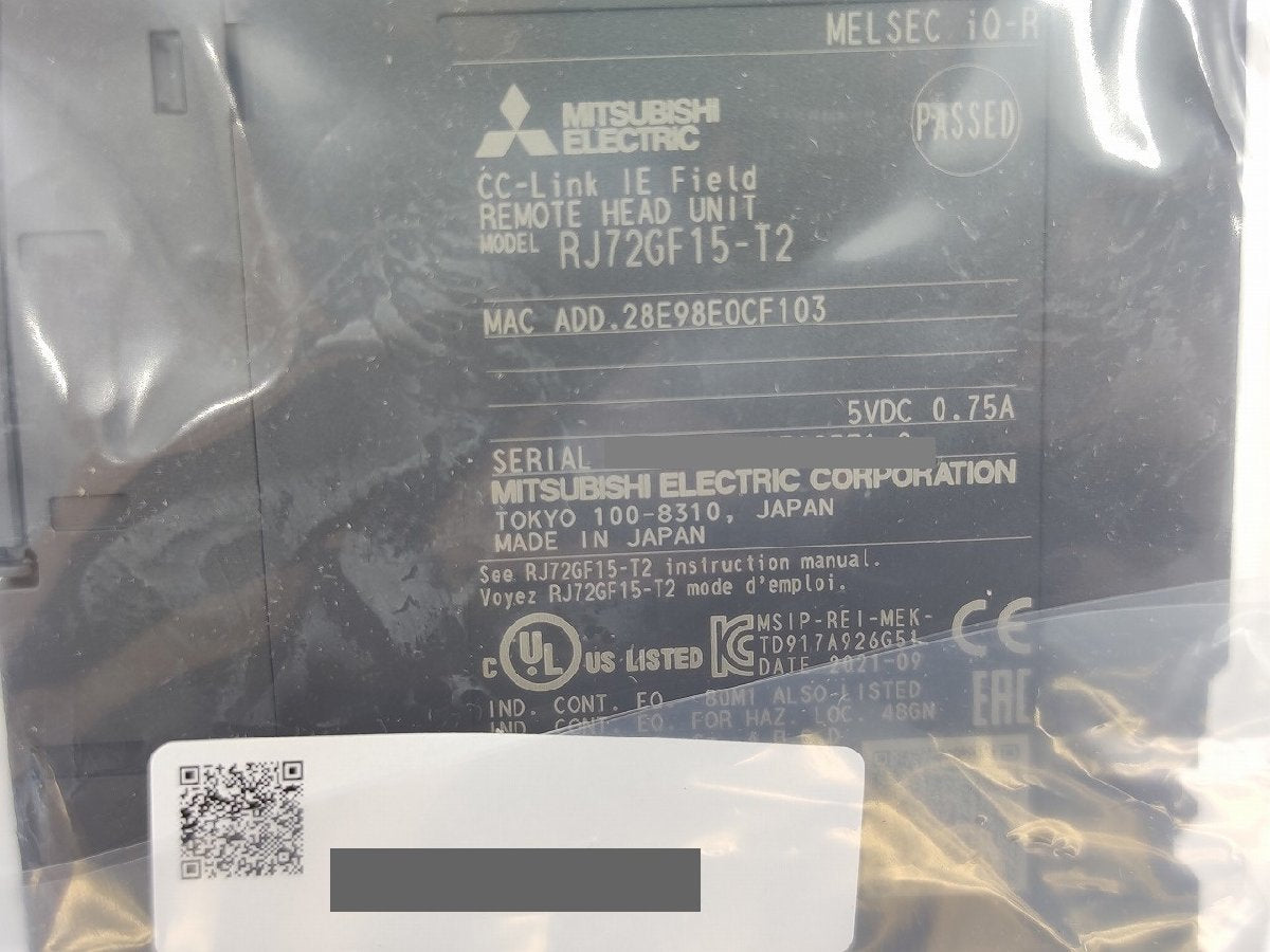 Mitsubishi RJ72GF15-T2 Sequencer [r1122171676]